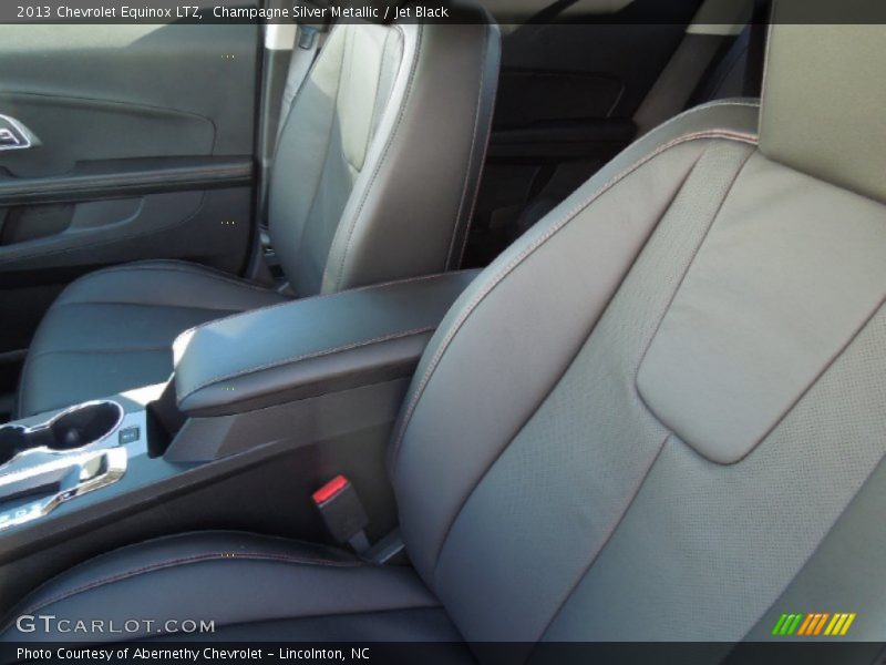 Champagne Silver Metallic / Jet Black 2013 Chevrolet Equinox LTZ