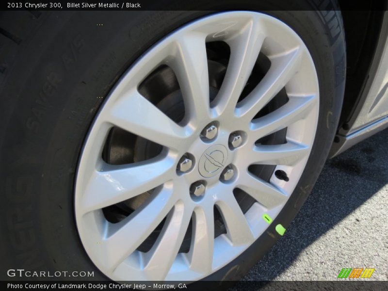 Billet Silver Metallic / Black 2013 Chrysler 300