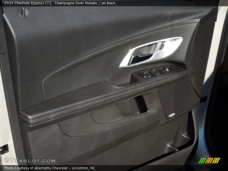 Champagne Silver Metallic / Jet Black 2013 Chevrolet Equinox LTZ