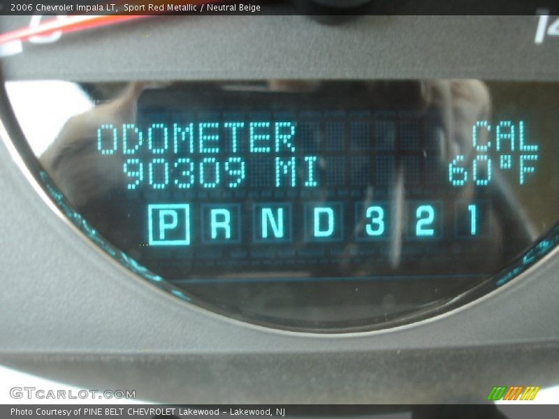 Sport Red Metallic / Neutral Beige 2006 Chevrolet Impala LT