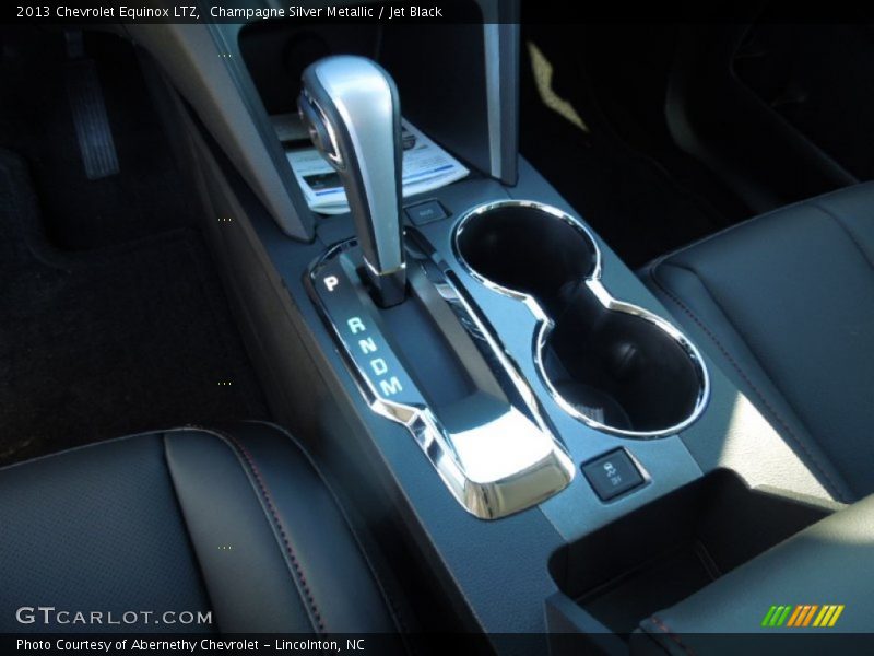 Champagne Silver Metallic / Jet Black 2013 Chevrolet Equinox LTZ
