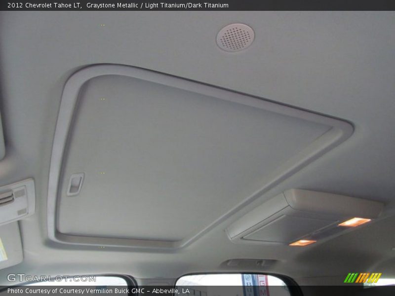 Graystone Metallic / Light Titanium/Dark Titanium 2012 Chevrolet Tahoe LT