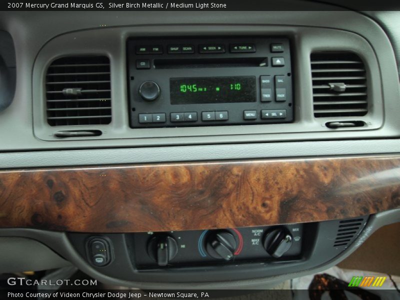 Silver Birch Metallic / Medium Light Stone 2007 Mercury Grand Marquis GS