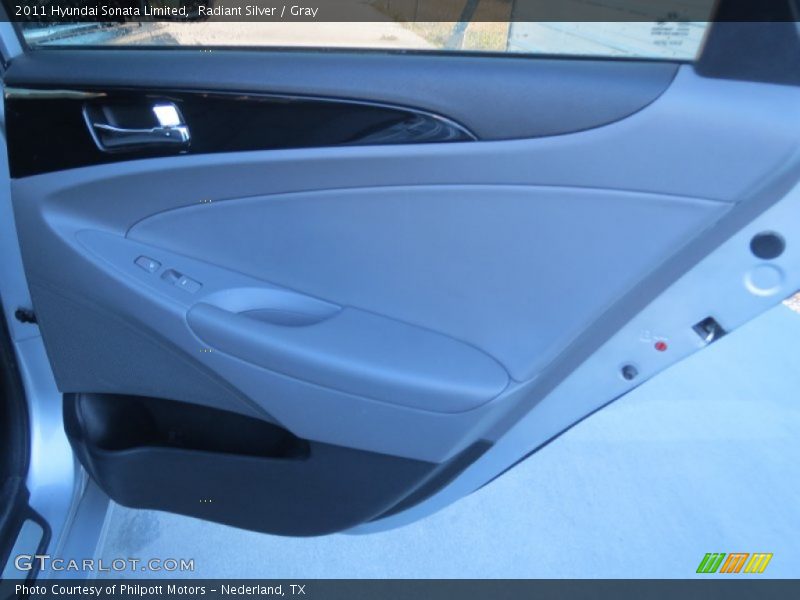 Radiant Silver / Gray 2011 Hyundai Sonata Limited
