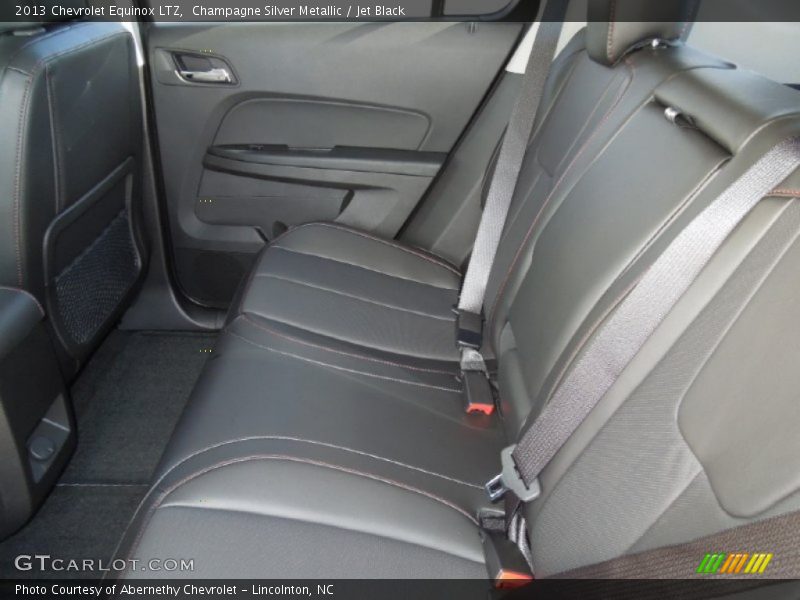 Champagne Silver Metallic / Jet Black 2013 Chevrolet Equinox LTZ