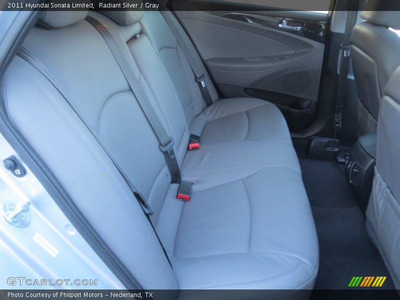 Radiant Silver / Gray 2011 Hyundai Sonata Limited