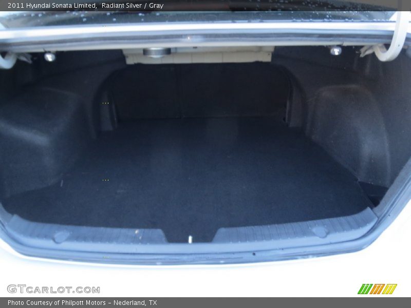 Radiant Silver / Gray 2011 Hyundai Sonata Limited