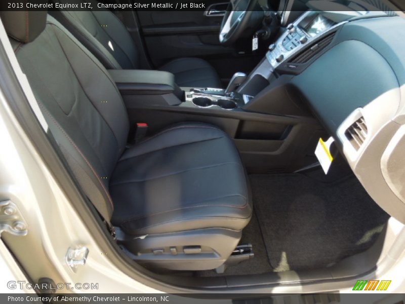 Champagne Silver Metallic / Jet Black 2013 Chevrolet Equinox LTZ