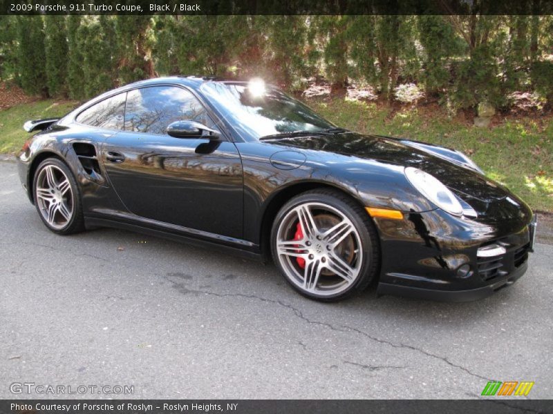 Front 3/4 View of 2009 911 Turbo Coupe