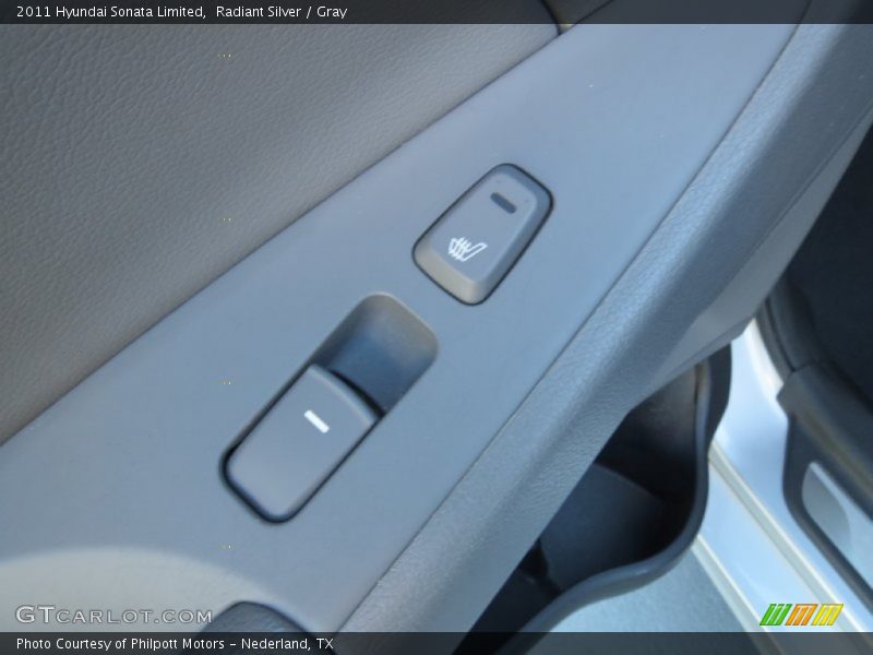 Radiant Silver / Gray 2011 Hyundai Sonata Limited