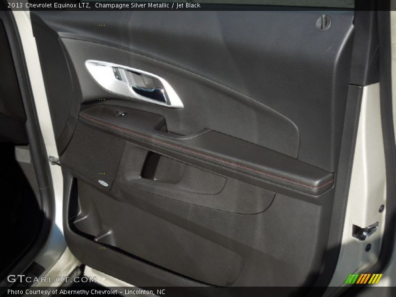 Champagne Silver Metallic / Jet Black 2013 Chevrolet Equinox LTZ