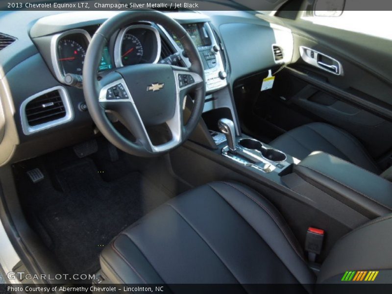 Jet Black Interior - 2013 Equinox LTZ 