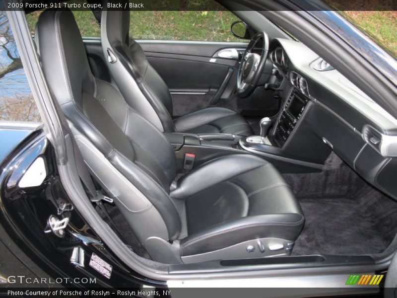 Front Seat of 2009 911 Turbo Coupe
