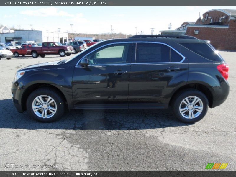 Ashen Gray Metallic / Jet Black 2013 Chevrolet Equinox LT