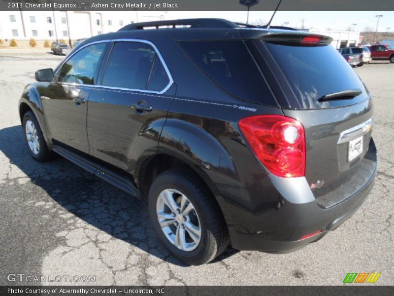 Ashen Gray Metallic / Jet Black 2013 Chevrolet Equinox LT
