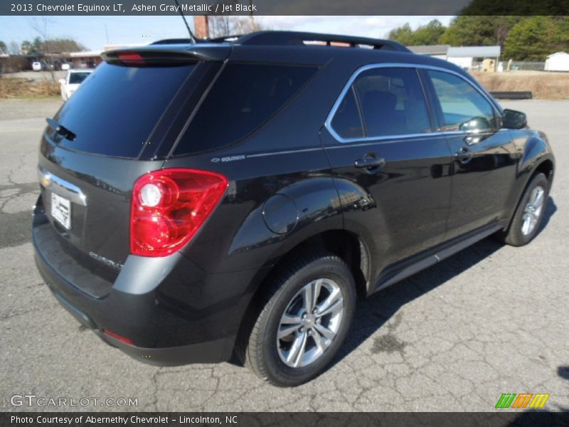Ashen Gray Metallic / Jet Black 2013 Chevrolet Equinox LT