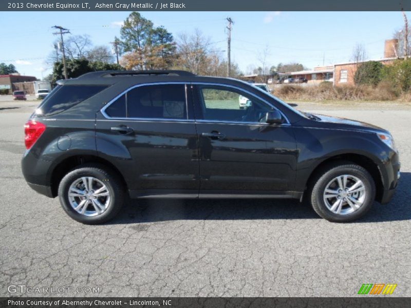 Ashen Gray Metallic / Jet Black 2013 Chevrolet Equinox LT
