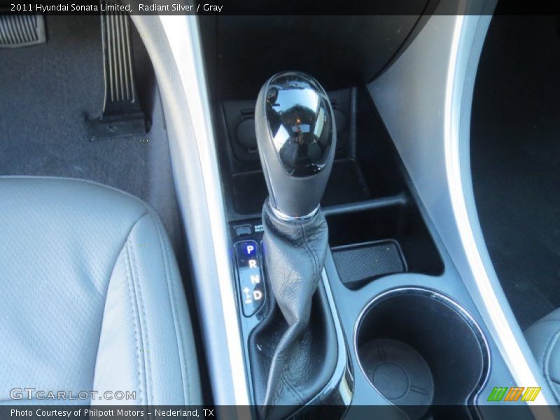 Radiant Silver / Gray 2011 Hyundai Sonata Limited