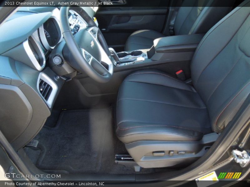 Ashen Gray Metallic / Jet Black 2013 Chevrolet Equinox LT