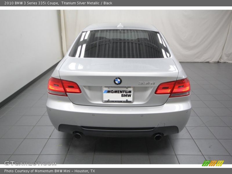 Titanium Silver Metallic / Black 2010 BMW 3 Series 335i Coupe