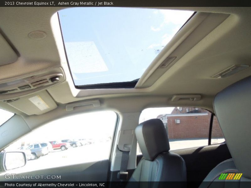 Ashen Gray Metallic / Jet Black 2013 Chevrolet Equinox LT