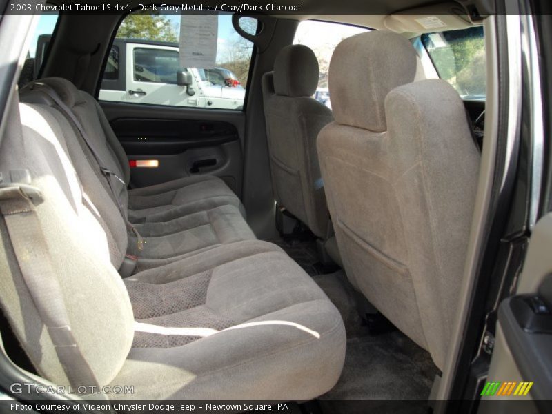 Dark Gray Metallic / Gray/Dark Charcoal 2003 Chevrolet Tahoe LS 4x4