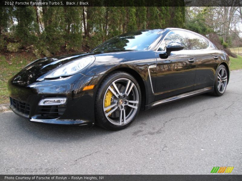 Front 3/4 View of 2012 Panamera Turbo S