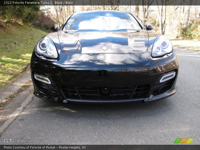 Black / Black 2012 Porsche Panamera Turbo S