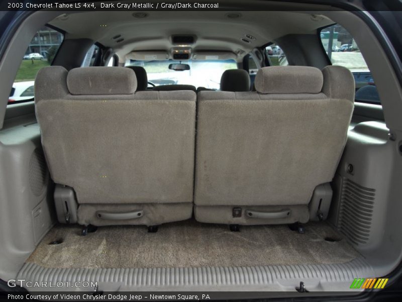 Dark Gray Metallic / Gray/Dark Charcoal 2003 Chevrolet Tahoe LS 4x4