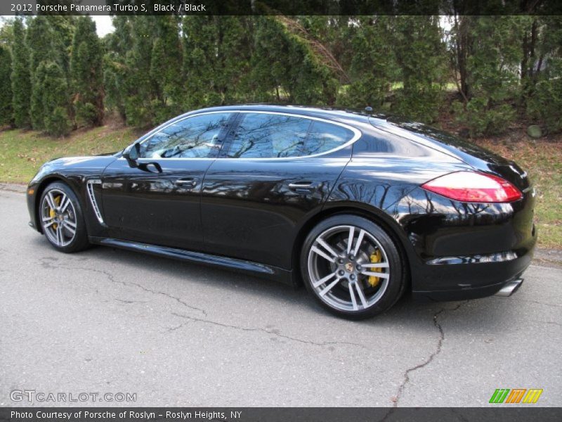 Black / Black 2012 Porsche Panamera Turbo S