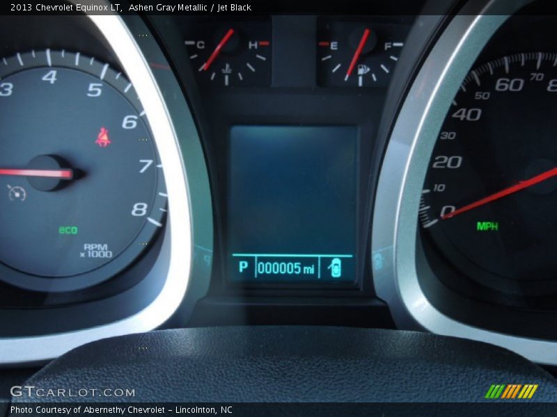 Ashen Gray Metallic / Jet Black 2013 Chevrolet Equinox LT