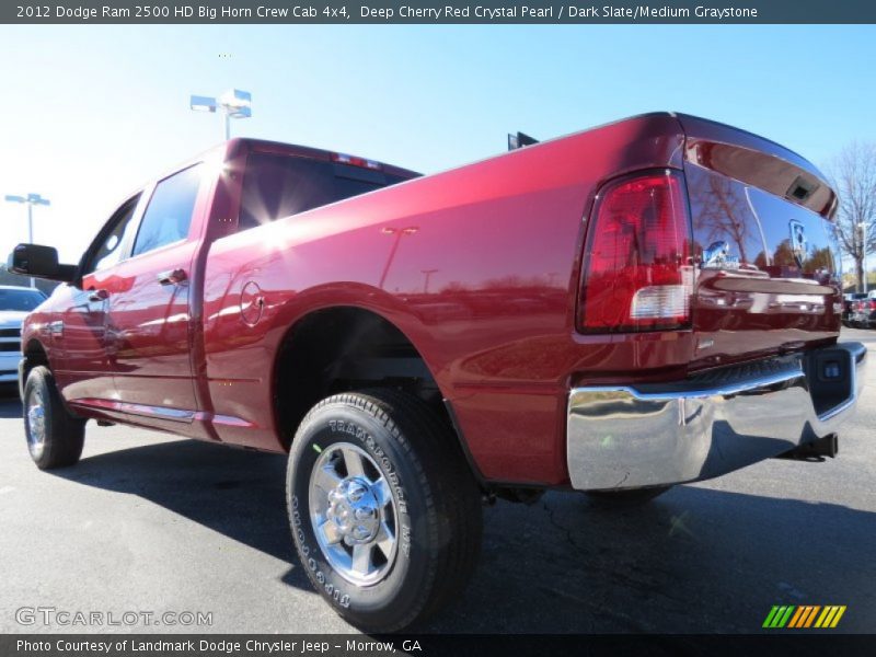 Deep Cherry Red Crystal Pearl / Dark Slate/Medium Graystone 2012 Dodge Ram 2500 HD Big Horn Crew Cab 4x4