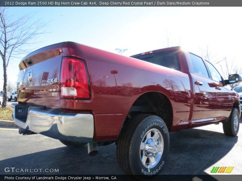 Deep Cherry Red Crystal Pearl / Dark Slate/Medium Graystone 2012 Dodge Ram 2500 HD Big Horn Crew Cab 4x4