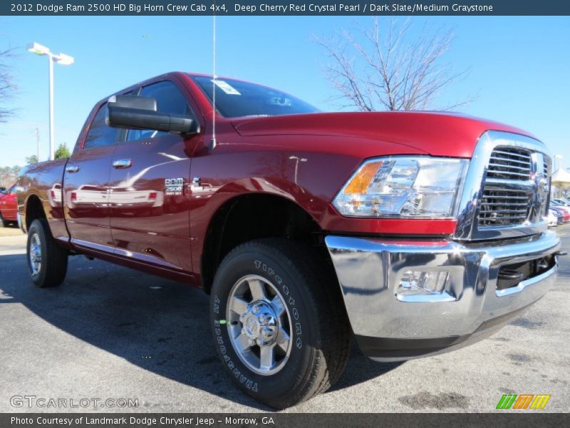Deep Cherry Red Crystal Pearl / Dark Slate/Medium Graystone 2012 Dodge Ram 2500 HD Big Horn Crew Cab 4x4