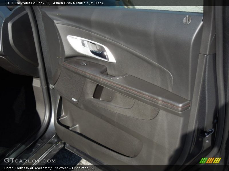 Ashen Gray Metallic / Jet Black 2013 Chevrolet Equinox LT