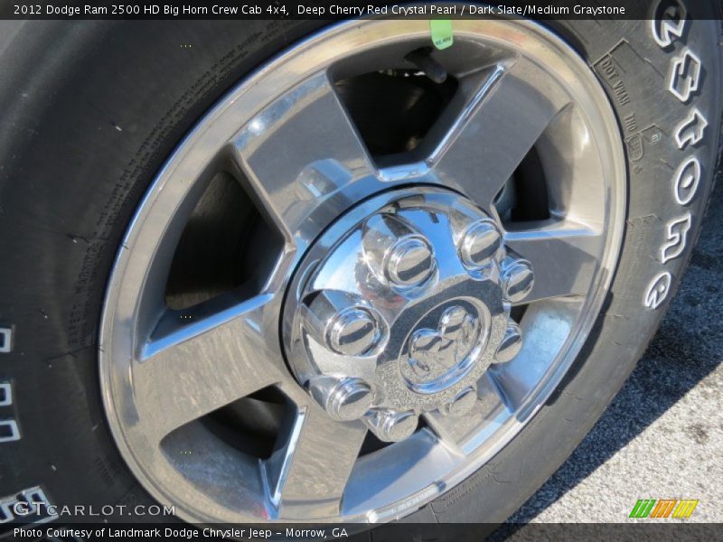 Deep Cherry Red Crystal Pearl / Dark Slate/Medium Graystone 2012 Dodge Ram 2500 HD Big Horn Crew Cab 4x4