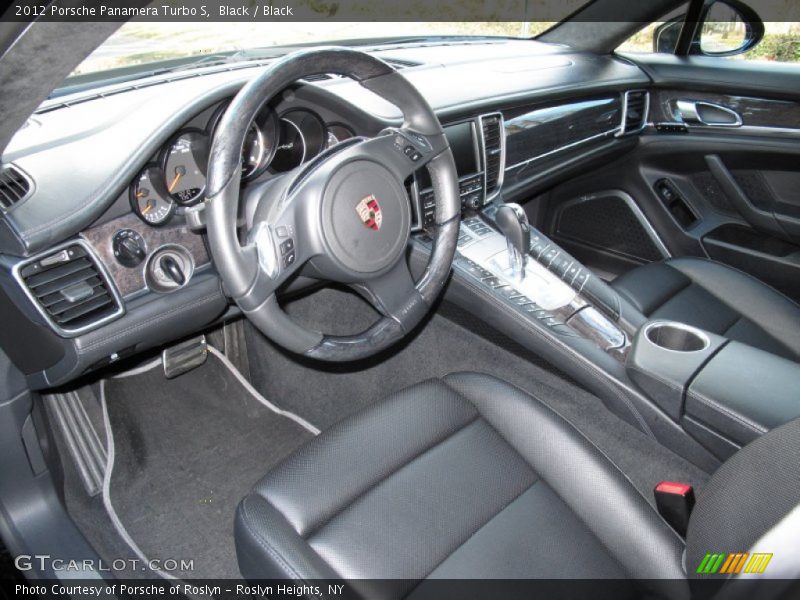  2012 Panamera Turbo S Black Interior