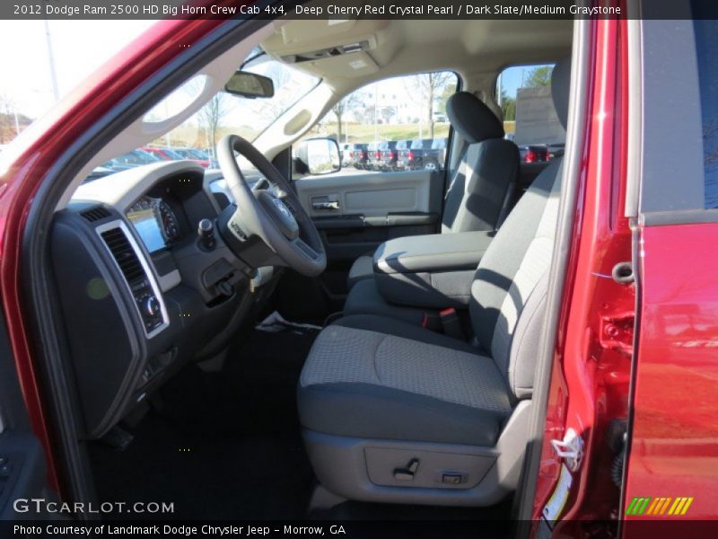 Deep Cherry Red Crystal Pearl / Dark Slate/Medium Graystone 2012 Dodge Ram 2500 HD Big Horn Crew Cab 4x4