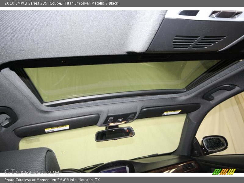 Titanium Silver Metallic / Black 2010 BMW 3 Series 335i Coupe