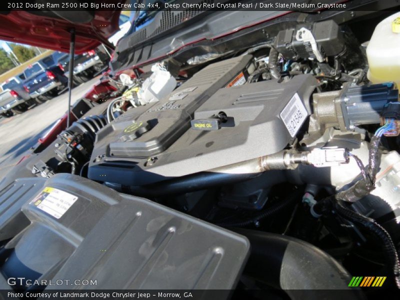 Deep Cherry Red Crystal Pearl / Dark Slate/Medium Graystone 2012 Dodge Ram 2500 HD Big Horn Crew Cab 4x4