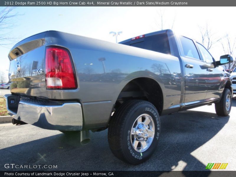 Mineral Gray Metallic / Dark Slate/Medium Graystone 2012 Dodge Ram 2500 HD Big Horn Crew Cab 4x4