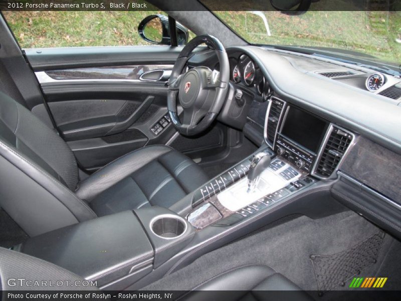 Black / Black 2012 Porsche Panamera Turbo S