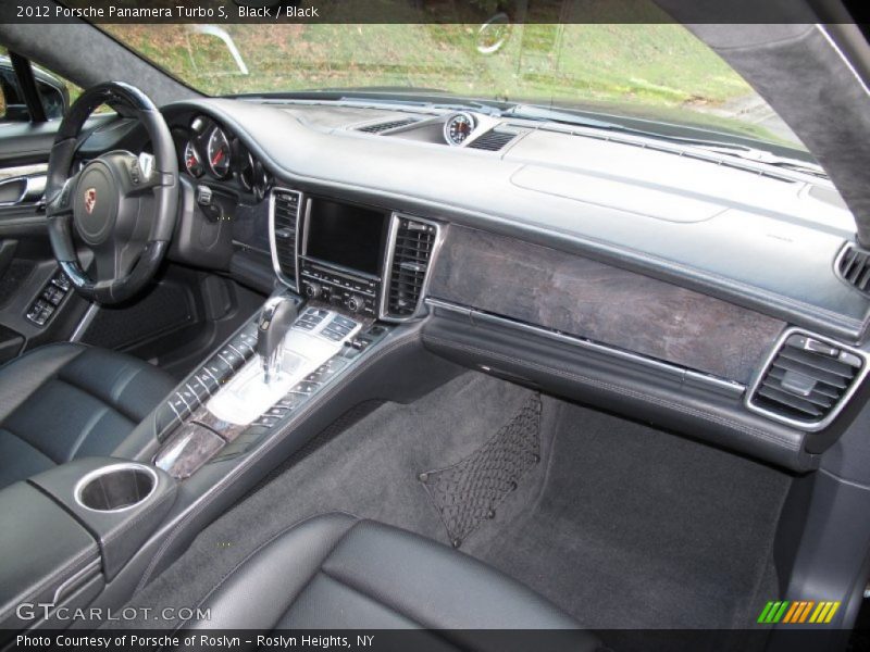 Dashboard of 2012 Panamera Turbo S