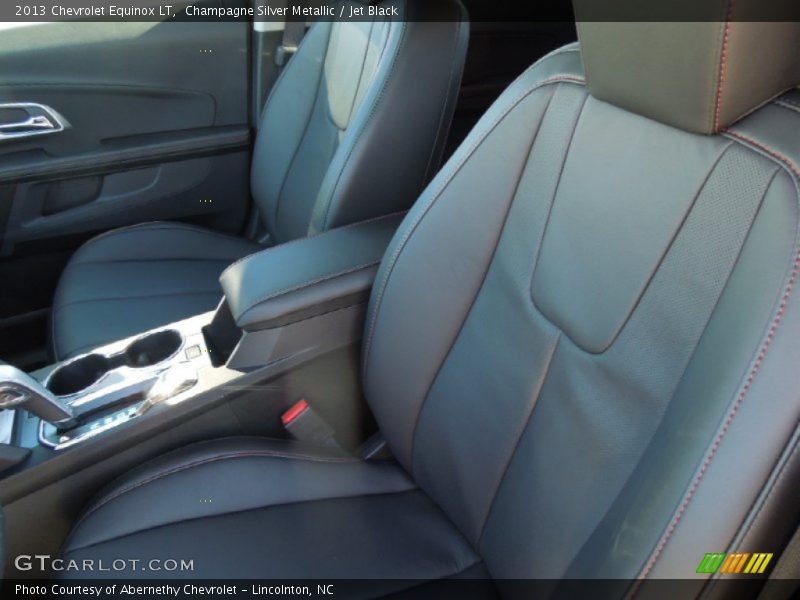Champagne Silver Metallic / Jet Black 2013 Chevrolet Equinox LT