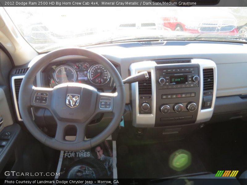 Mineral Gray Metallic / Dark Slate/Medium Graystone 2012 Dodge Ram 2500 HD Big Horn Crew Cab 4x4