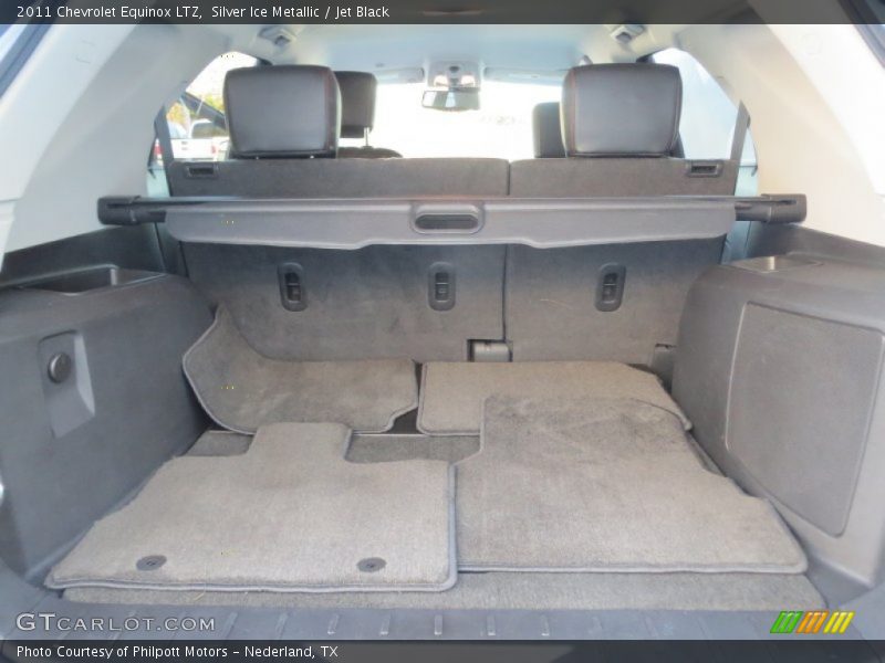 Silver Ice Metallic / Jet Black 2011 Chevrolet Equinox LTZ