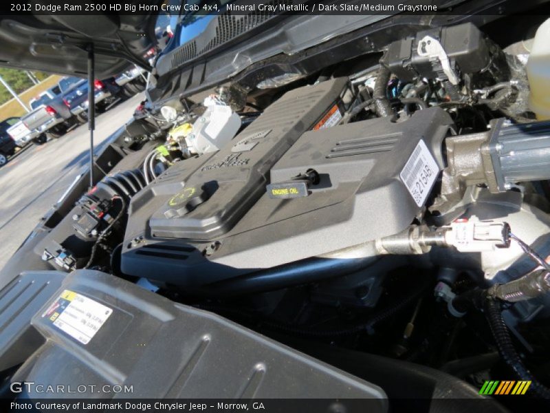 Mineral Gray Metallic / Dark Slate/Medium Graystone 2012 Dodge Ram 2500 HD Big Horn Crew Cab 4x4