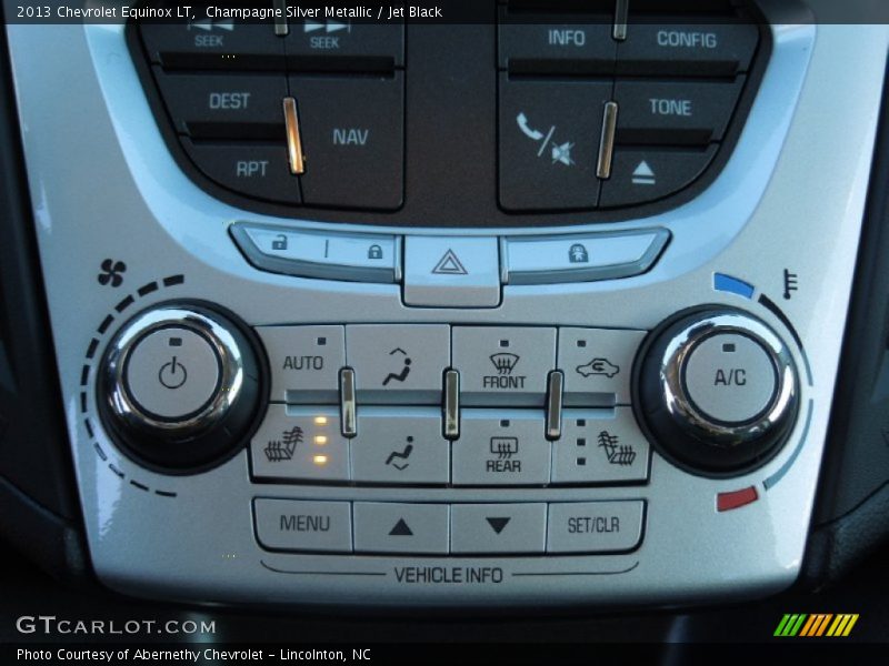 Champagne Silver Metallic / Jet Black 2013 Chevrolet Equinox LT