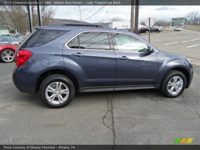 Atlantis Blue Metallic / Light Titanium/Jet Black 2013 Chevrolet Equinox LT AWD