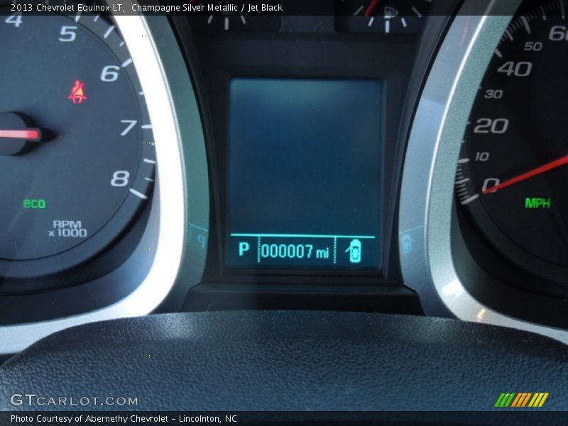 Champagne Silver Metallic / Jet Black 2013 Chevrolet Equinox LT